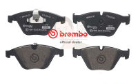 P06 054X ผ้าเบรก-F-แท้ BREMBO รุ่น XTRA : BMW ซีรี่ส์ 5 (E60) 520i 523i 525i (324 mm Disc) 04-&amp;gt; การันตีคุณภาพมาตรฐานโดย " เครอป อะไหล่ยนต์"