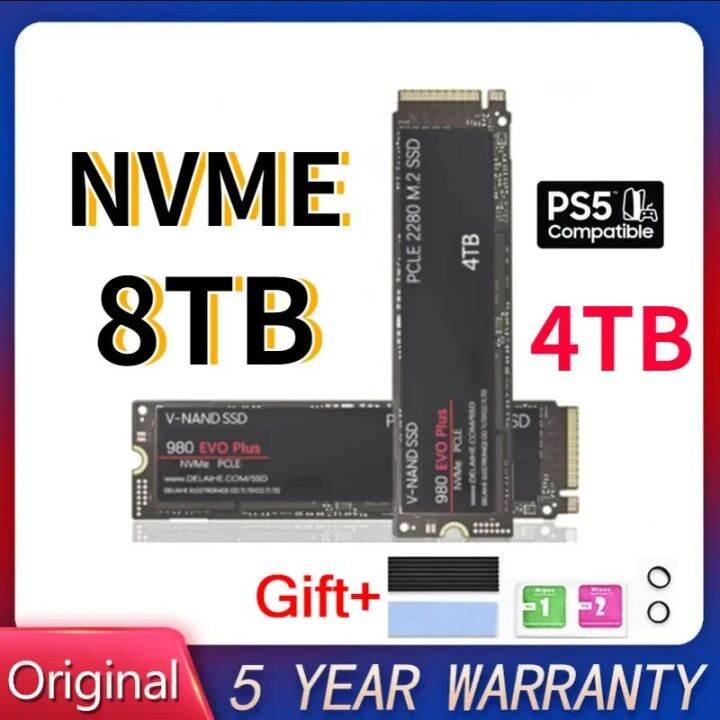 Original M.2 SSD 8TB/4TB/2TB 980 Pro Internal Solid State Drive M2 2280 ...