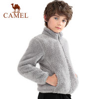 Cameljeans Childrens Fleece and Velvet Jacket Autumn Winter Warm Long Sleeve Jacket For Boys vnn