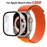 Glass Cover For Apple Watch case Ultra 49mm smartwatch PC Screen Protector Bumper Tempered Accessories iwatch series Ultra 49mm