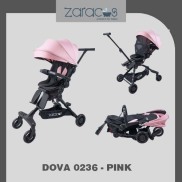 Xe đẩy gấp gọn cho bé Zaracos Dova 0236 Pink - Zaracos Việt Nam