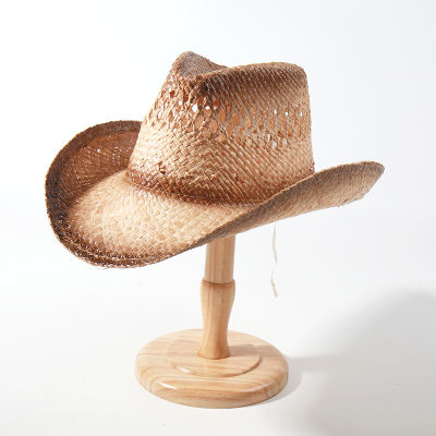 ใหม่ Desige Inkjet Straw หมวกสำหรับชายหญิง Hollow Beigiam Beach หมวก Cooling ฤดูร้อน Sun หมวกขนาดใหญ่ Brim Sunshade หมวก