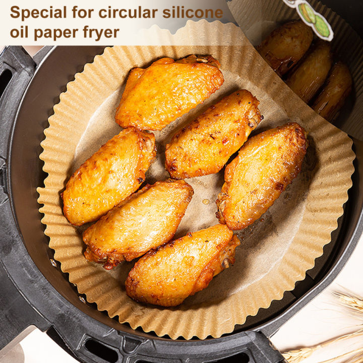 Air Fryer Disposable Baking Paper Liner Form Tray Kitchen Grill Parchment  Paper Air Fryer Accessories For