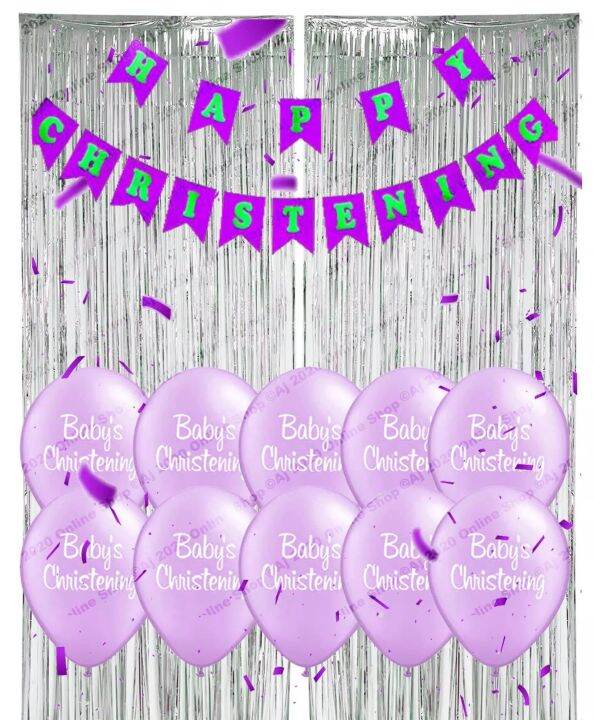 Christening Package 00340 Happy Christening Set Party Needs Lazada PH