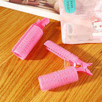 [Kupaoge] 1 2pcs Pink hair curlers set Sleeping overnight hair รากผมนุ่มคลิป