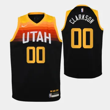 Men's Utah Jazz Jordan Clarkson #00 Jordan Brand Black 2022/23 Swingman  Jersey - Statement Edition