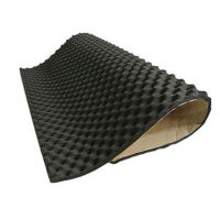 Auto Studio Sound Acoustic Absorption รถ Heatproof Wave Foam Deadener รถ Soundproof Cotton ฉนวนกันความร้อน Mat