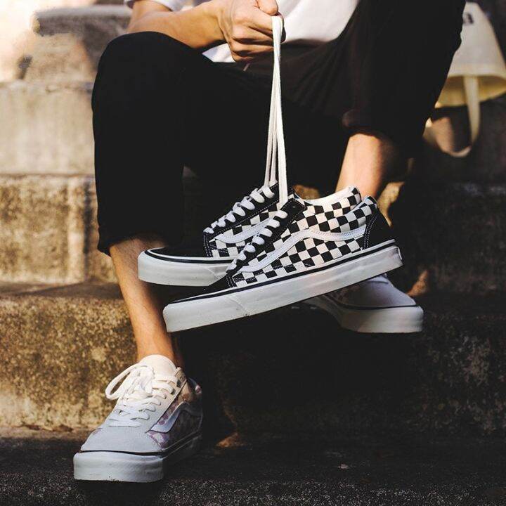 Retro clearance checkered vans