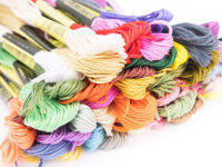 ชุดไหมปักครอสติช คละสี 50 สี / 100 สี Mix Colors Cross Stitch Embroidery Thread