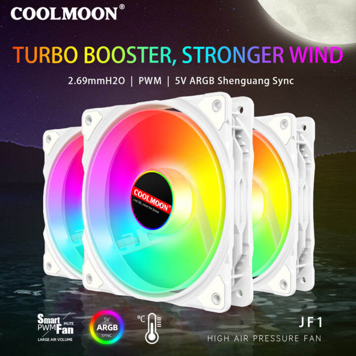 coolmoon-พัดลมทำความเย็น5v-3pin-120มม-เคสระบายความร้อน4pin-พัดลมทำความเย็น-pwm-แบริ่งไฮดรอลิกปรับความเร็วได้อุปกรณ์คอมพิวเตอร์เงียบ