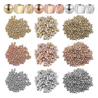 3000Pcs Assorted Spacer Beads Spacer Column Bead Square Spacer Bead Charm Loose Bead for DIY Jewelry Making Earrings celet