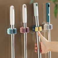 High Quality Home Storage Rack Bathroom Suction Hanging Pipe Hooks Wall Mounted Mop Organizer Holder Brush Broom Hanger Picture Hangers Hooks