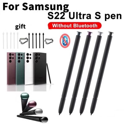 สำหรับ S22 Galaxy Ultra 5G S ปากกาสำหรับเปลี่ยนสไตลัสสัมผัสปากกาโดยไม่มีบลูทูธ-รองรับ J76