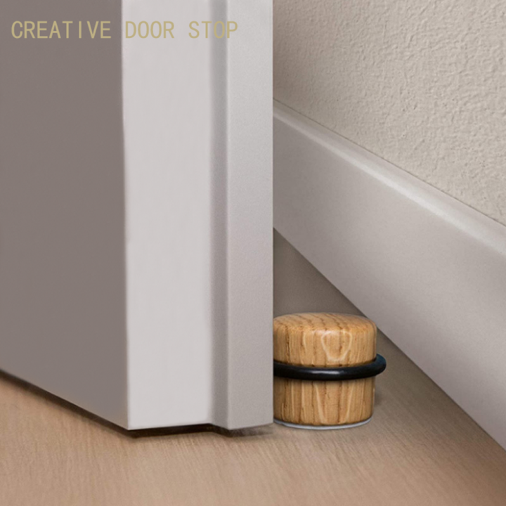 double-sided-adhesive-sheets-door-stops-floor-door-stop-environmental-rubber-cylindrical-door-stopper-wood