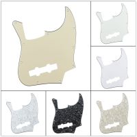 FLEOR 4สาย JB Bass Pickguard รอยขีดข่วนแผ้นปิคการ์ดกีตาร์และสกรู Pcikguard เลือกได้6สี