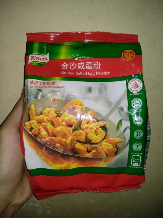 KNORR Golden Salted Egg Yolk Powder 270 Gram (From Singapore) Lazada