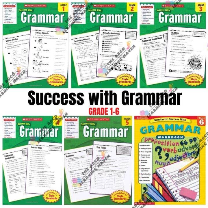 Scholastic Success With Grammar Workbook | Lazada PH