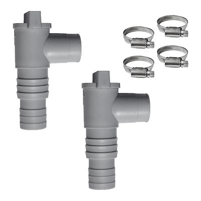 2 Types Pool Hose Connector Swimming Pool Filter Pump Pipe Joint Pool Accessory Pipe Connector for Connecting Flow