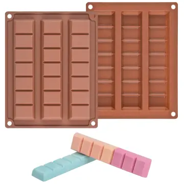 Wax Melt Molds Silicone Rectangle Silicone Wax Melt Chocolate Bar