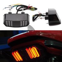 1pcs Motorcycle Black LED Tail Brake Stop Light Turn Signals Light For Honda Grom MSX 125 CBR650F CTX700 CTX700N 2014-2015