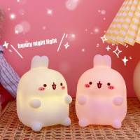 Kawaii Night Lamp Bunny Lamp Creative Night Lamp Desk Bunny Decoration Bedroom Bed Lamp Desk Lamp Home Decor Night Lights