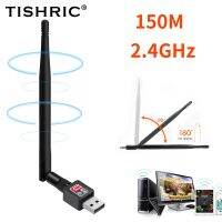 【YF】 TISHRIC Wi-Fi USB Wifi Antenna Network Card Desktop Laptop Windows Ethernet stick 2.4GHz 150Mbps