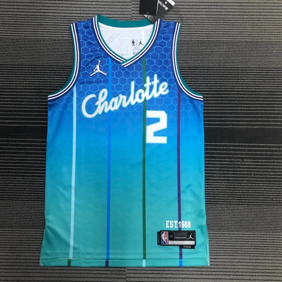 LaMelo Ball Charlotte Hornets Nike Air Jordan Men’s NBA City Edition Jersey