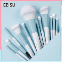 Ebisu ชุดแปรงแต่งหน้า Floral Clear Sky แปรงปัดแป้งขนนุ่มพิเศษแปรง Stipple Brush Blade Brush