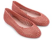 giày nhựa thơm Melissa TAO + JASON WU AD màu hồng