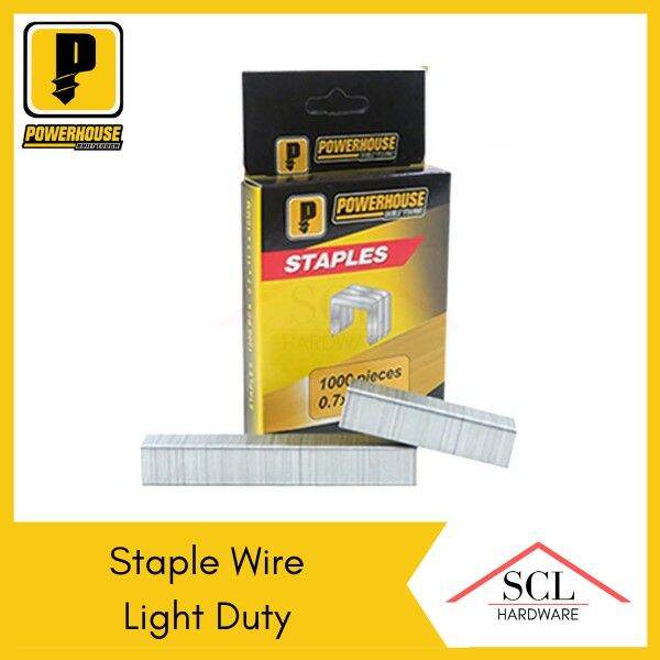 POWERHOUSE Staple Wire / Staple Gun Wire Light Duty Lazada PH