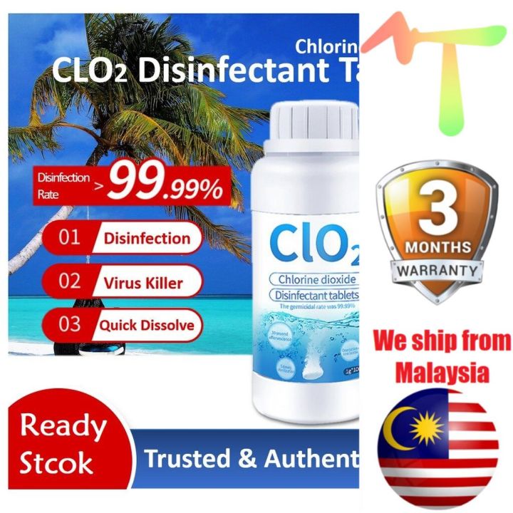 Healthy Chlorine Dioxide Tablet Clo2 Antibacterial Disinfection