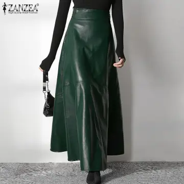 Leather Flare Skirt - Best Price in Singapore - Jan 2024 | Lazada.sg