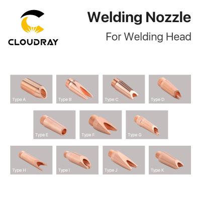 Cloudray Laser Welding Nozzle Hand Held Nozzle Thread M8 M10 M11 M13 Type A-K with Wire-feed for WSX ND18 &amp; Other Welding Head