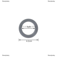 Star ซีลยางปะเก็น2ชิ้นสำหรับ TM5เทอร์โมมิกซ์ TM6 TM21TM31ผสมซีลวงแหวนอุปกรณ์เครื่องครัว