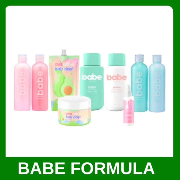 Babe Formula Bonbon, Blossom, Nectar, Shampoo and Conditioner 250ml ...