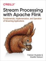 หนังสืออังกฤษใหม่ Stream Processing with Apache Flink : Fundamentals, Implementation, and Operation of Streaming Applications [Paperback]