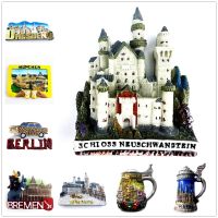 3D Germany Fridge Magnets Tourism Souvenir Refrigerator Magnetic Sticker Collection Handicraft Gift