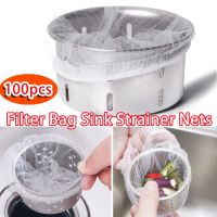 Garbage Filter Leftover Food Dishwashing Sink Anti-clogging Disposable Sewer Floor Drain