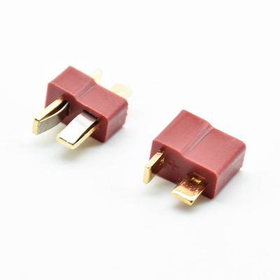 【YF】 10pcs/5sets red T Plug Male   Female Deans Connectors Style For RC LiPo Battery G08