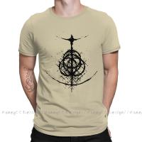 Elden Ring Print Cotton Tshirt Camiseta Hombre Bloodborne And Elden Ring For Men Shirt Gift