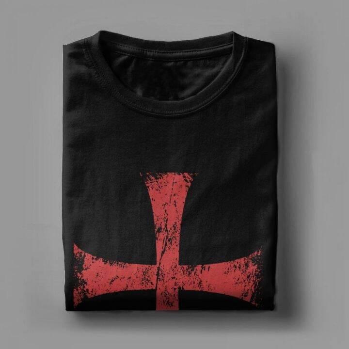 men-tshirt-distressed-crusader-knights-templar-cross-t-shirts-premium-cotton-t-shirt-crewneck-tee-short-sleeve-clothes-plus-size