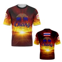 Summer New Chang BEER Ment Shirt Fashion T-shirt men High  Oversized Breathable jersey s