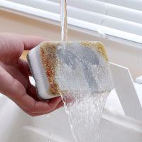 1 PCS Dishwashing Sponge Scouring Pad Dish Cloth Kitchen Dishwashing Sponge Block Magic Scrubbing Sponge