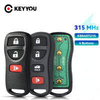 KEYYOU 315เมกะเฮิร์ตซ์4ปุ่มออโต้คาร์ Keyless E Ntry รีโมทคีย์ Fob C Licker เปลี่ยน KSTU15สำหรับนิสสันInfiniti2002-2011