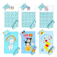 [แถมหมอนหนุน 3in1] Grace Kids X Disney เซตที่นอน ลายลิขสิทธิ์ Disney แท้ Size M ขนาด 24x40x2.5 นิ้ว ถอดปลอกซักได้ ที่นอนเด็ก ผ้าฝ้าย นุ่ม ไม่ยวบ ใส่เตียงคอกได้