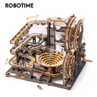 Robotime ROKR Marble Night City 3D ปริศนาไม้เกมของเล่นสำหรับของขวัญวันเกิดของขวัญ