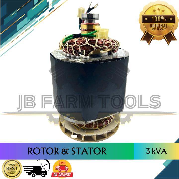 Rotor & Stator Set for 3kVA Gasoline Generator Lazada PH