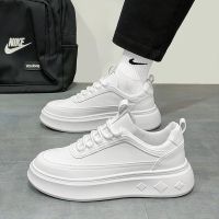 2023 New Sneakers Men Platform Running Sports Shoes White Lace Up Mens Casual Vulcanize Shoes Chunky Sneakers Chaussure Homme