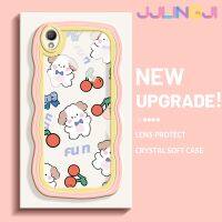 Jjlingji เคสสำหรับ OPPO A37 A37F เคสโทรศัพท์ลายการ์ตูนสุนัขเชอร์รี่9แบบดั้งเดิมขอบซิลิโคนน้ำแบบนิ่มเคสตัวปกป้องกล้องถ่ายรูปคลุมทั้งหมดเลนส์เคสฝาหลังกรอบเคสนิ่ม