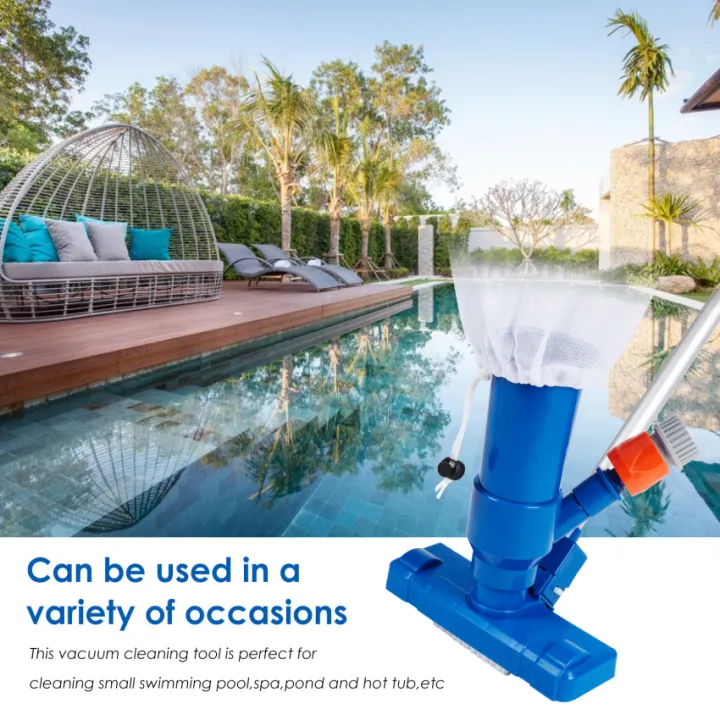 Swimming Pool Jet Vacuum Cleaner with 5 Pole Section Portable Home